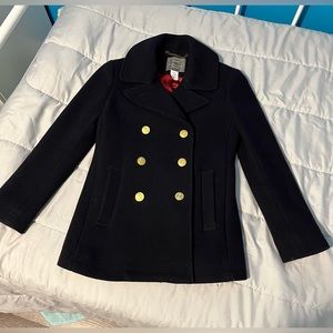 J. Crew Navy Peacoat